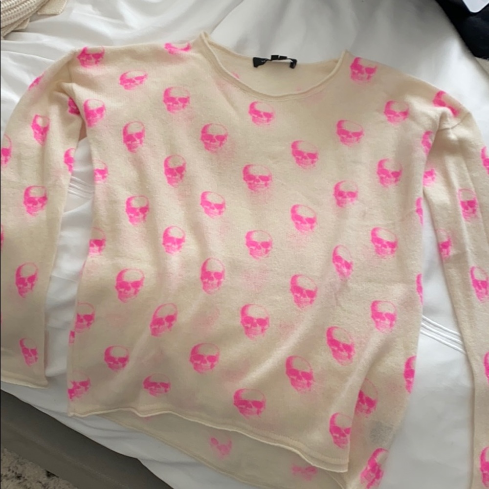 Skull cashmere sweater
